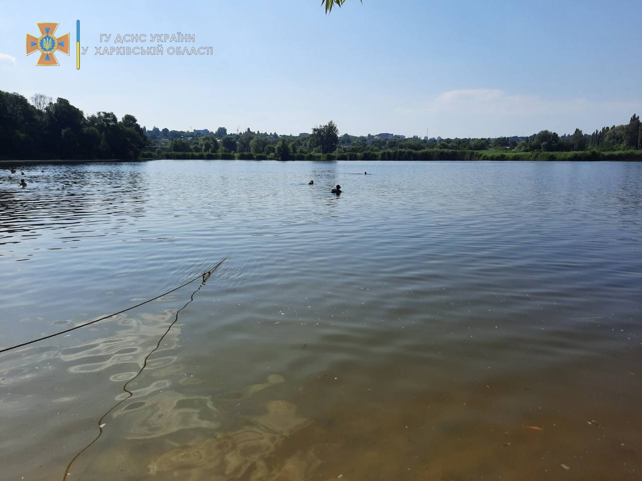 В Харькове утонул подросток. Фото: ГСЧС